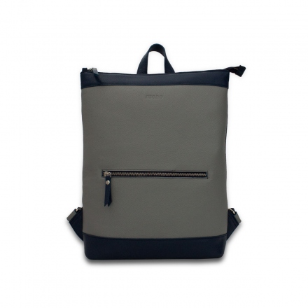 Mochila de piel para portátil