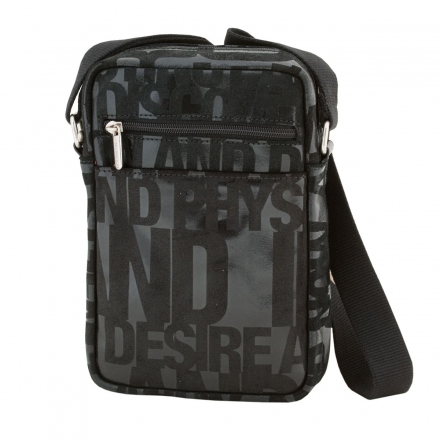 Bandolera piel negra